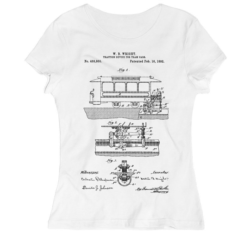 Патент Натяжное устройство для трамваев 1892 - фото 267643