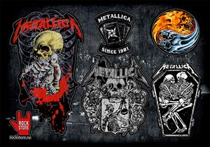 Стикерпак (Набор наклеек) Metallica#1